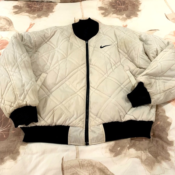 90s Nike reversible jacket rare white - Picture 2 of 6